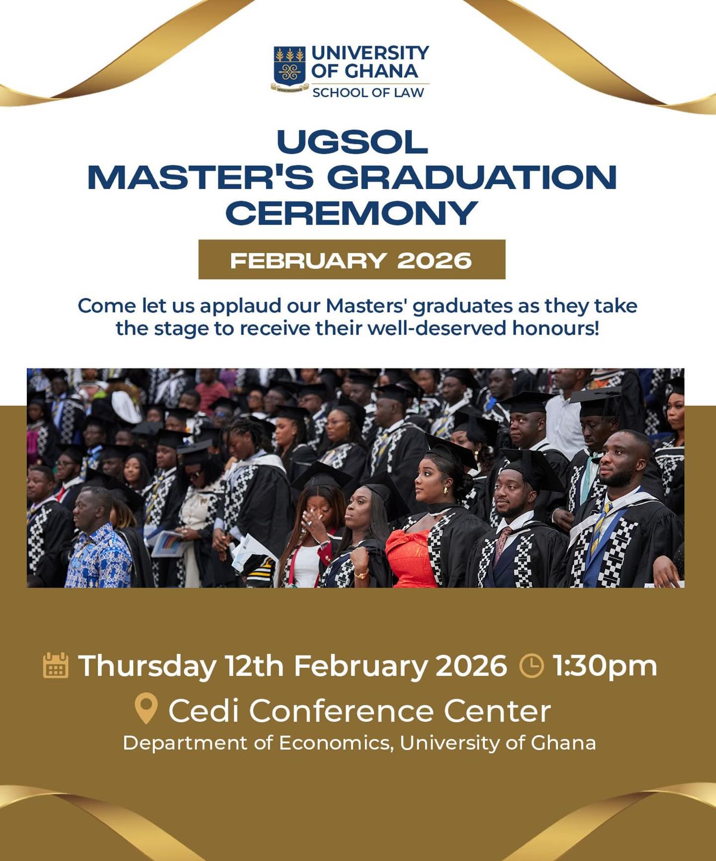 THE DAY IS FINALLY... - University of Ghana School of Law | Facebook