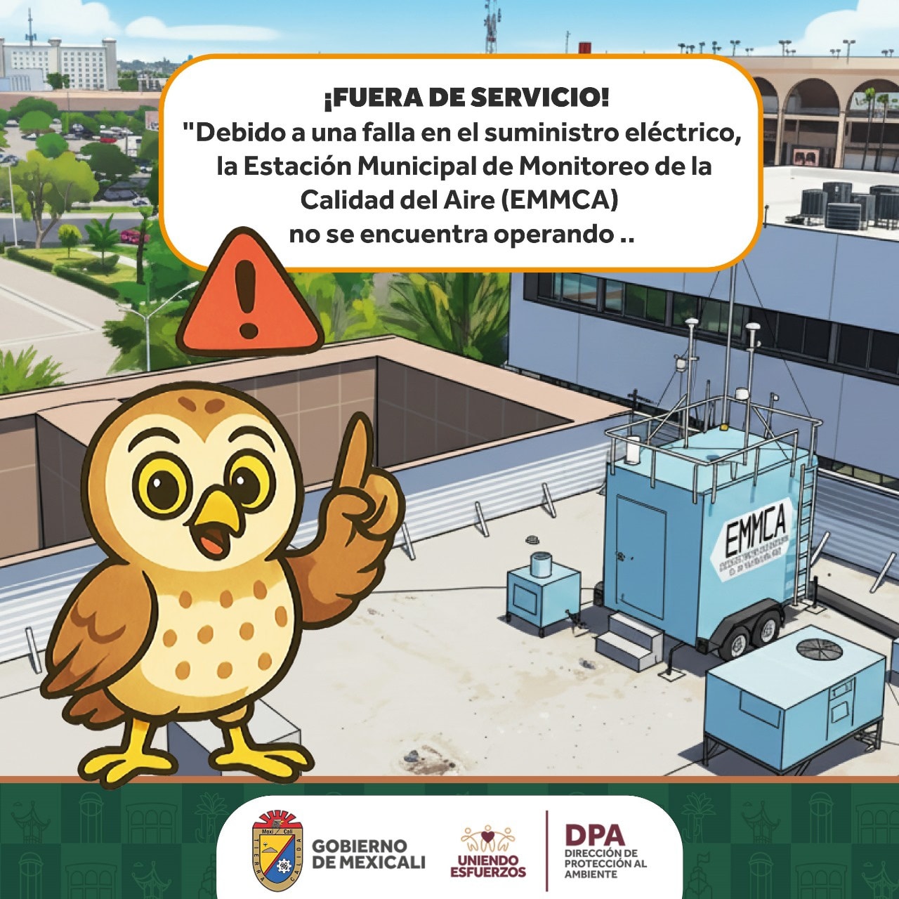 ⚠️ Aviso... - Dirección de Protección al Ambiente de Mexicali | Facebook