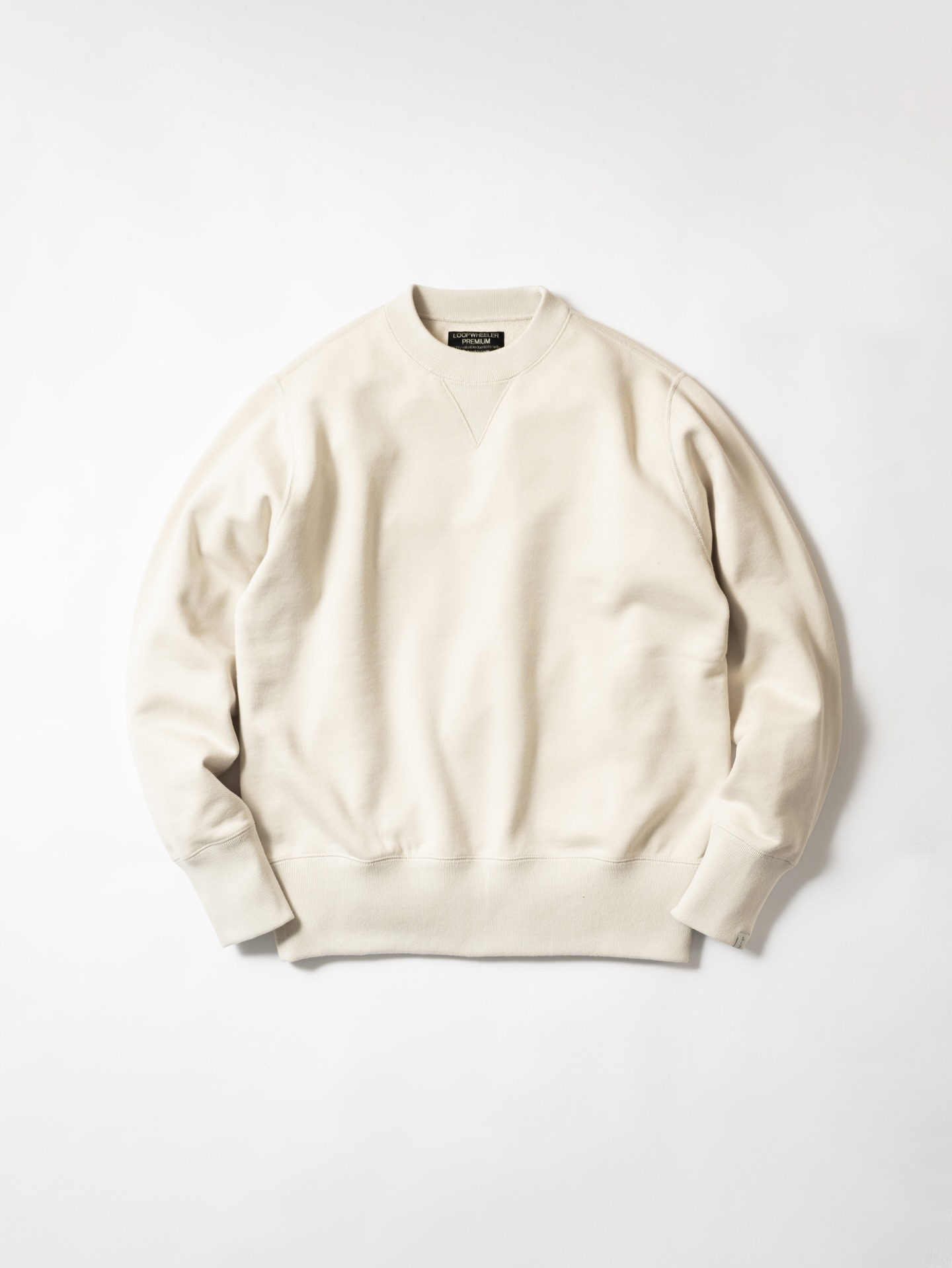 Loopwheeler Premium's American Sea Island Cotton 表糸・中糸に