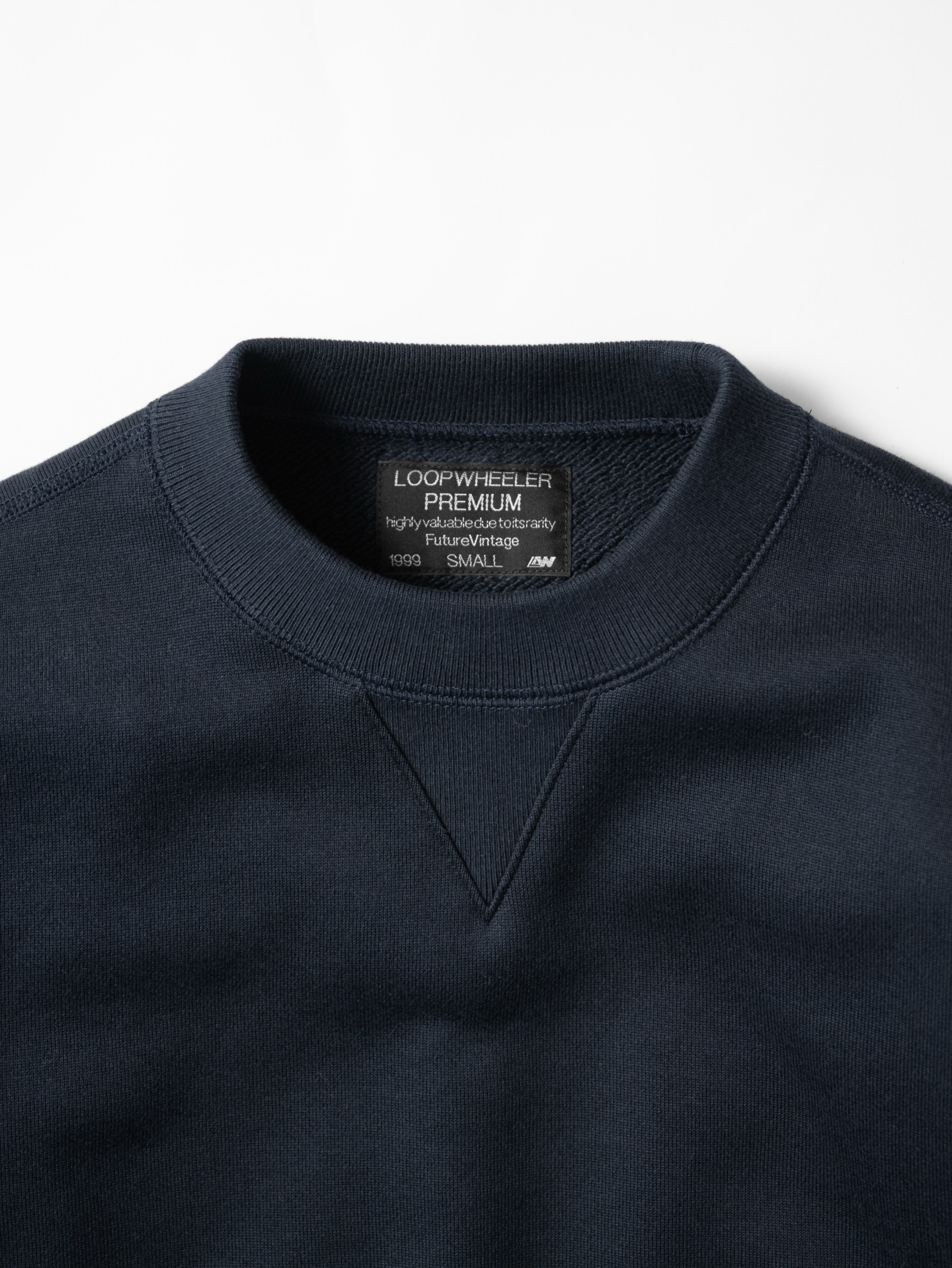 Loopwheeler Premium's American Sea Island Cotton 表糸・中糸に