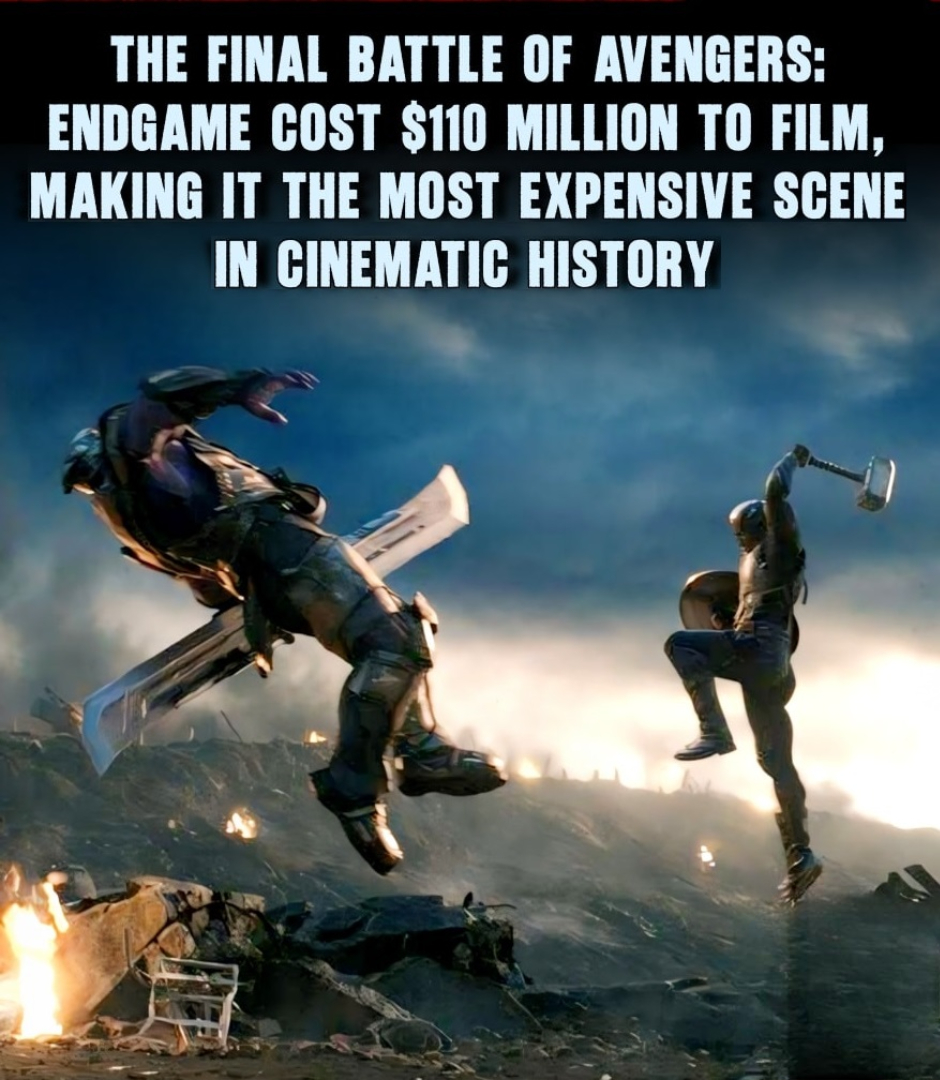 Mr. Zoldyck - The final battle of Avengers: Endgame cost... | Facebook