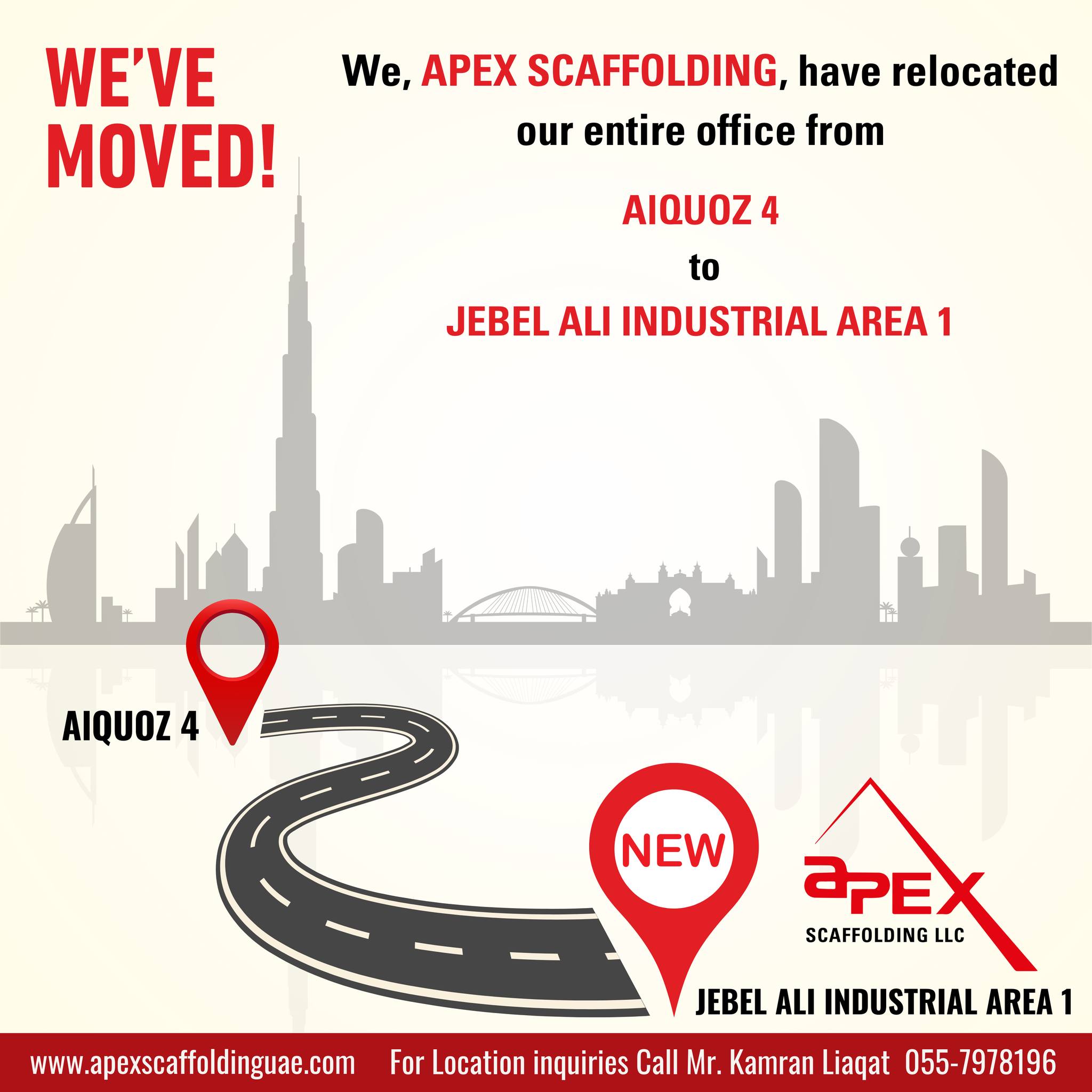 📢 We are pleased to announce that... - Apex Scaffolding LLC | Facebook