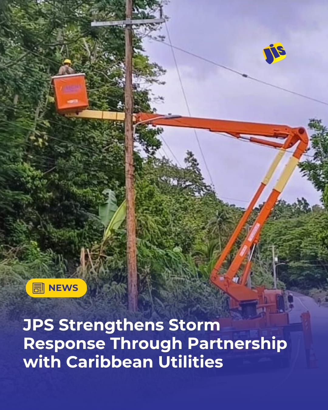JPS CEO Hugh Grant announced... - Jamaica Information Service | Facebook