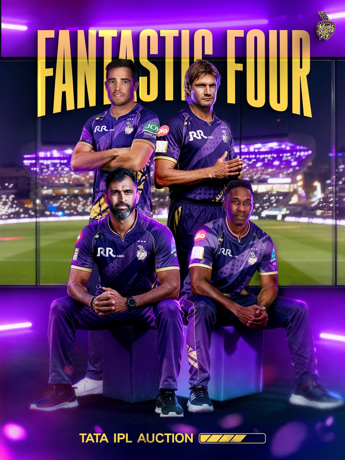 New leadership. Same legacy 💜🔥... - Kolkata Knight Riders | Facebook