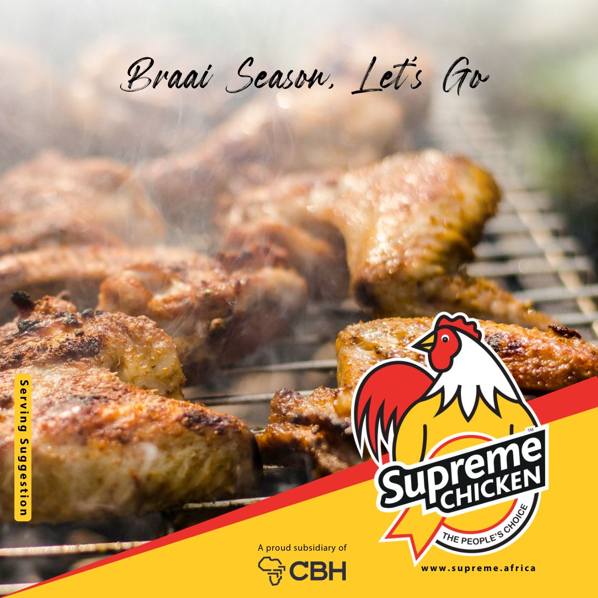 Supreme - Braai Season, Let’s Go Tongs out, flames up, it’s braai time ...