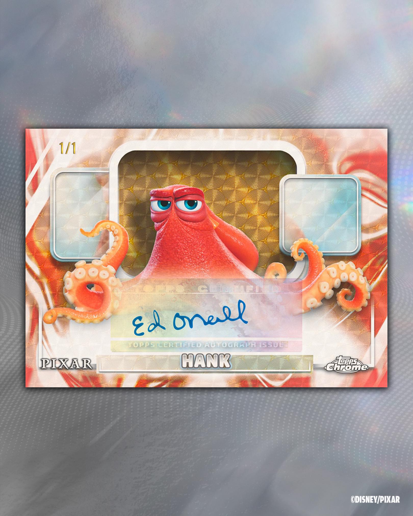 For the first time, Ed O'Neill has Disney AUTOGRAPHS inside 2026