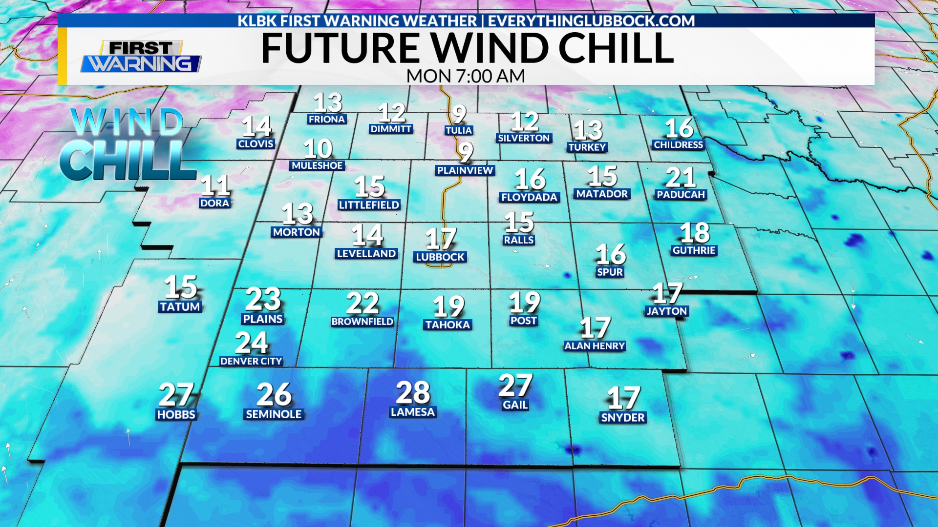 03/13/2026 - Talk about a cold front🥶 Take a look at these