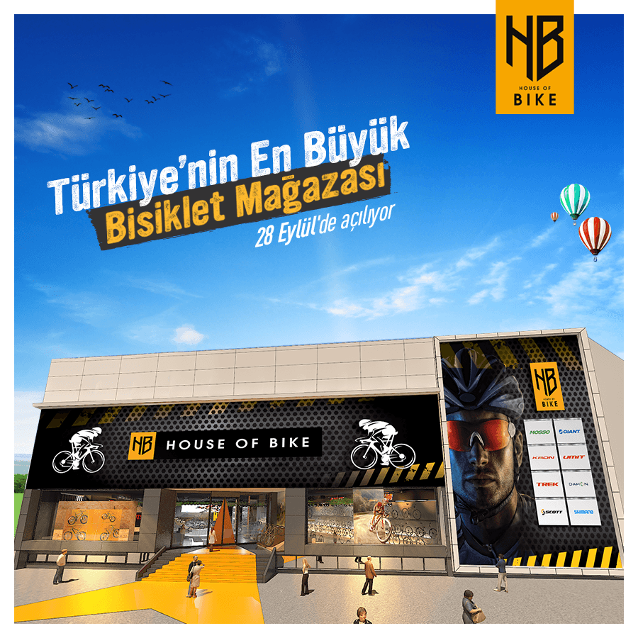 House - Türkiye'nin EN BÜYÜK Bisiklet Mağazası 28 Eylül'de açılıyor.  