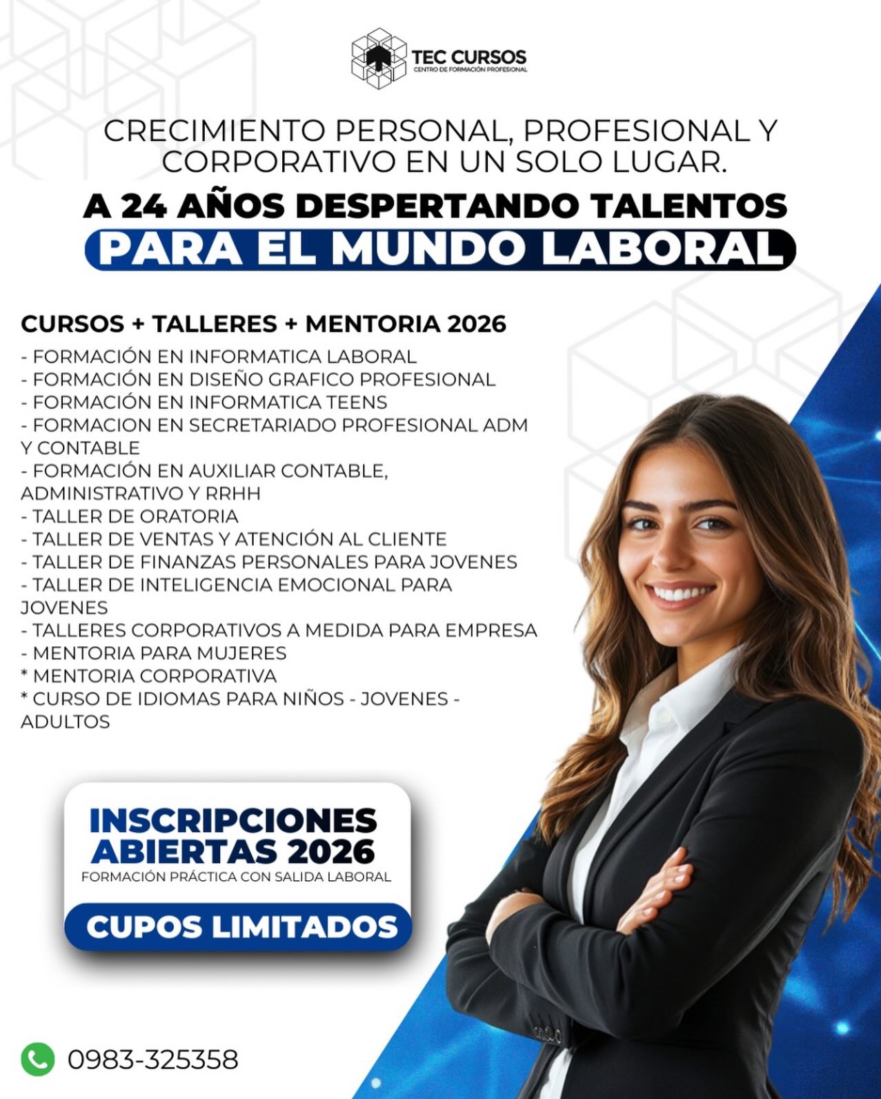 Tecnológica - INSCRIPCIONES ABIERTAS 2026 Hace 24 años formamos ...