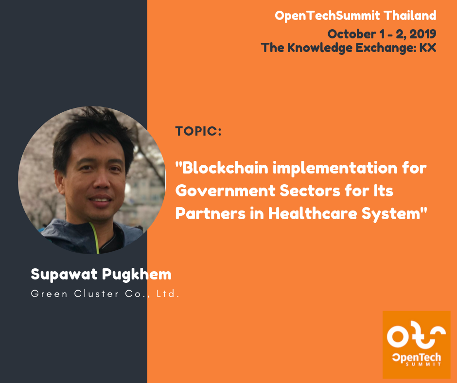 Introducing #Speaker: Supawat... - Open Tech Summit Asia | Facebook