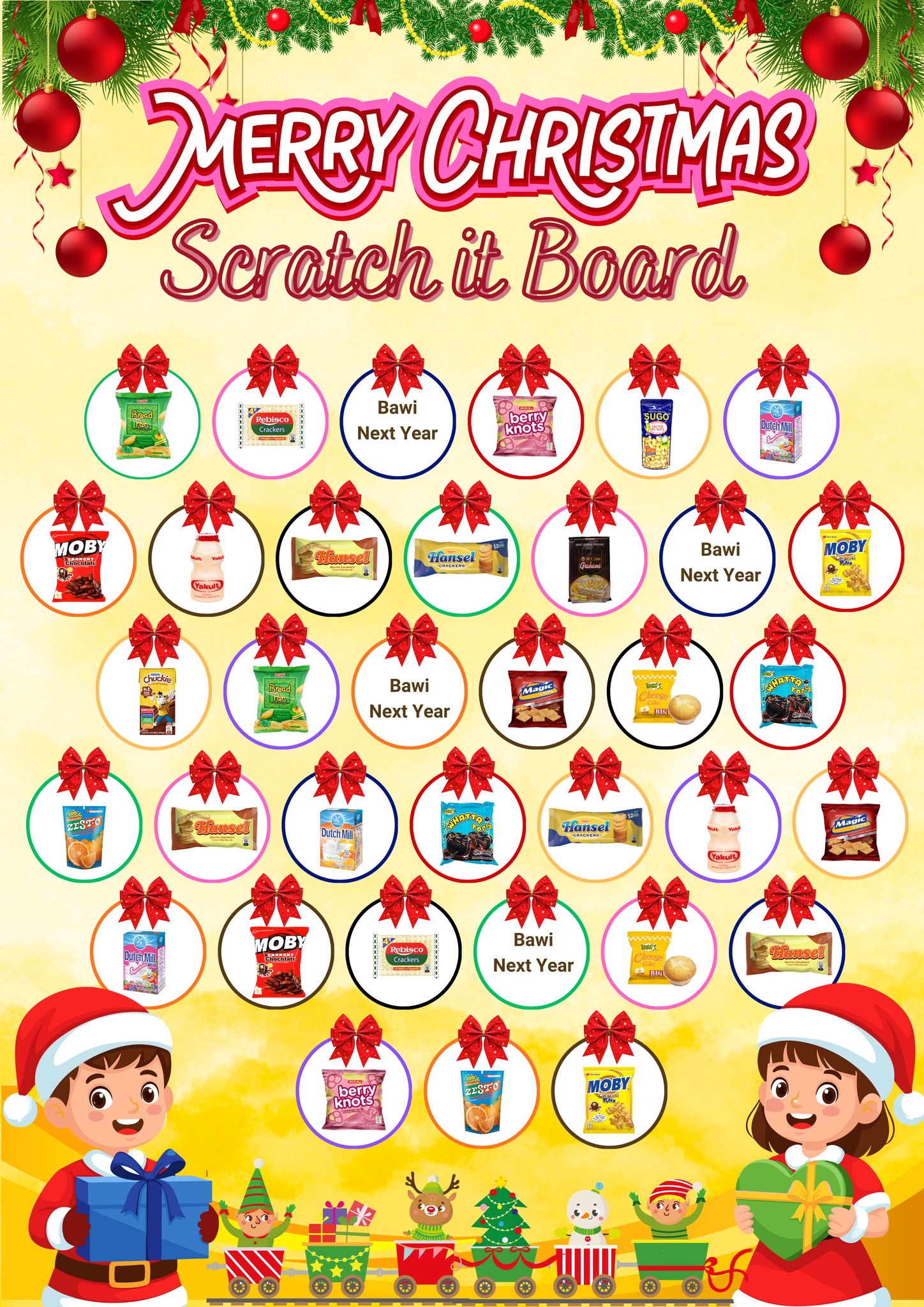 BEAR - Sharing with you the Scratch-It Card Snacks Edition💗 Scratch-It ...