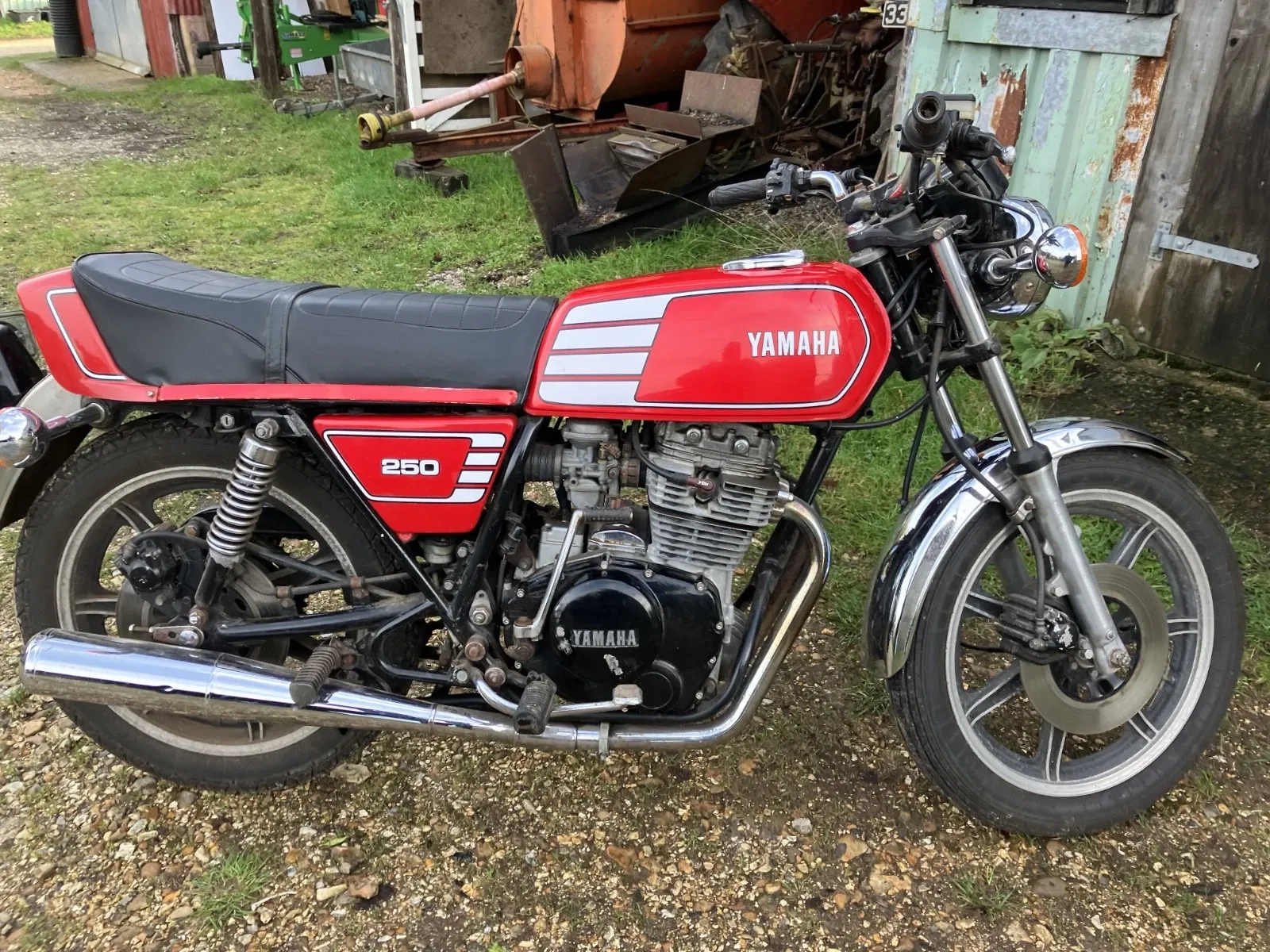 Check out this classic 1981 Yamaha XS250 Special, a true survivor