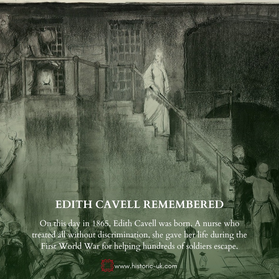 Historic - #OnThisDay in 1865, Edith Cavell was born in Norfolk ...