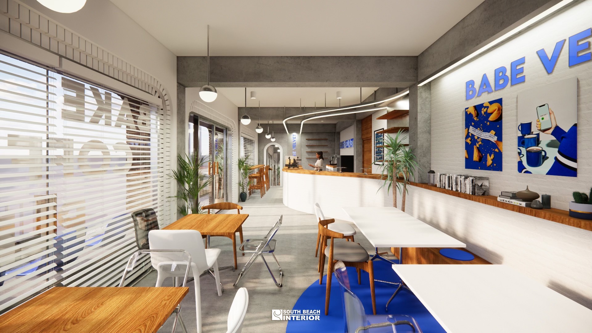 รับออกแบบ-รับเหมาตกแต่งภายใน/South Beach Interior | Pattaya