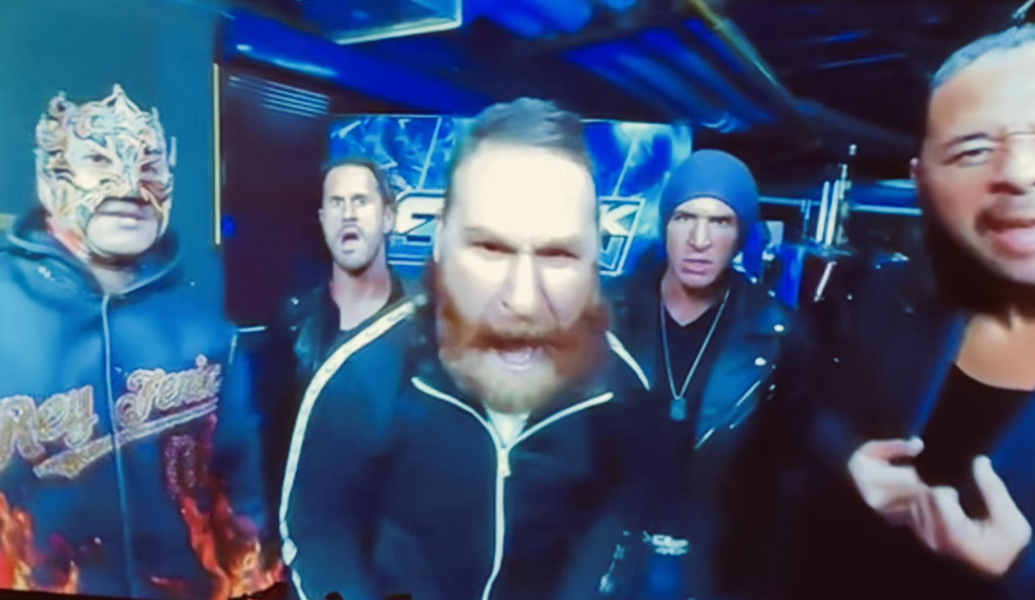 The Pro - QUESTION 👁️: Why did Sami Zayn, the Motor City Machine Guns ...