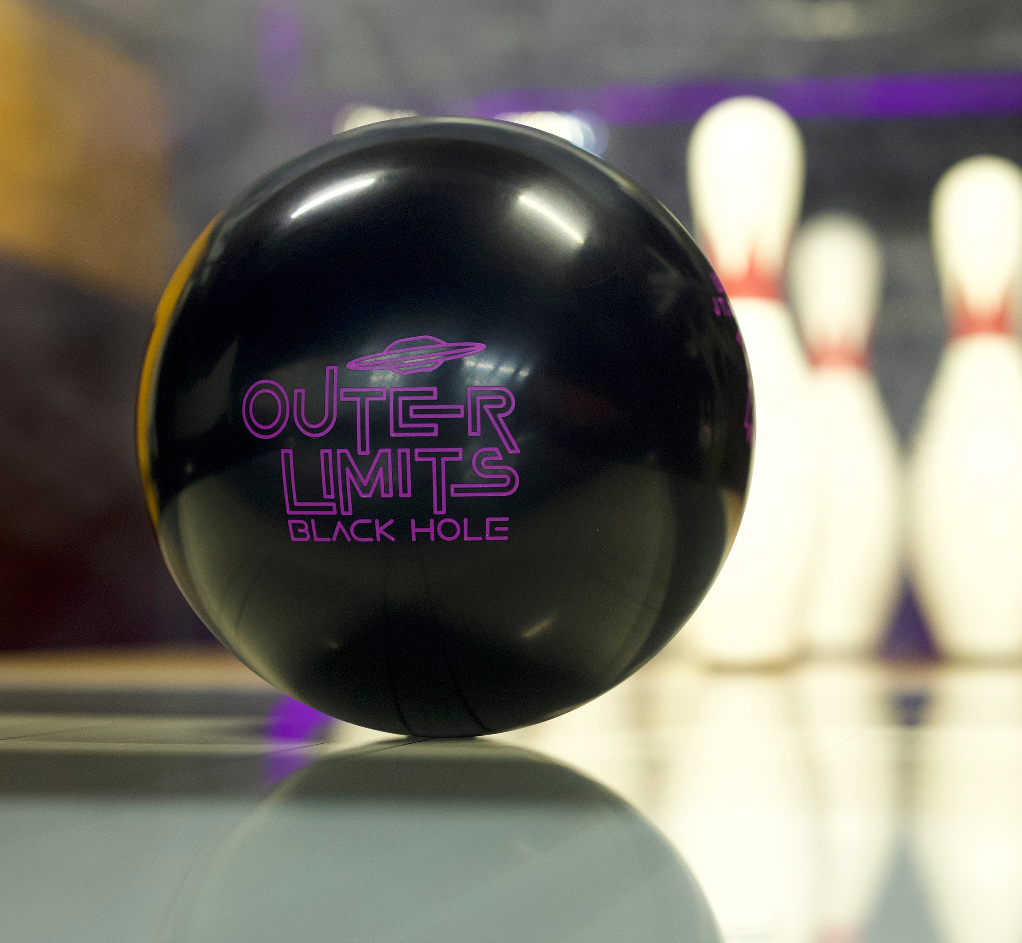 Radical Bowling Technologies' Outer Limits Black Hole ball