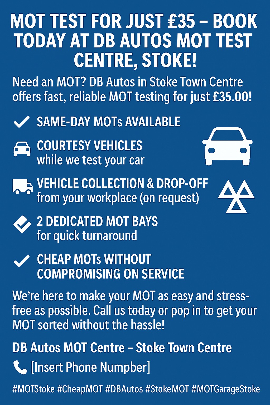 DB Autos MOT Test Centre | Stoke-on-Trent