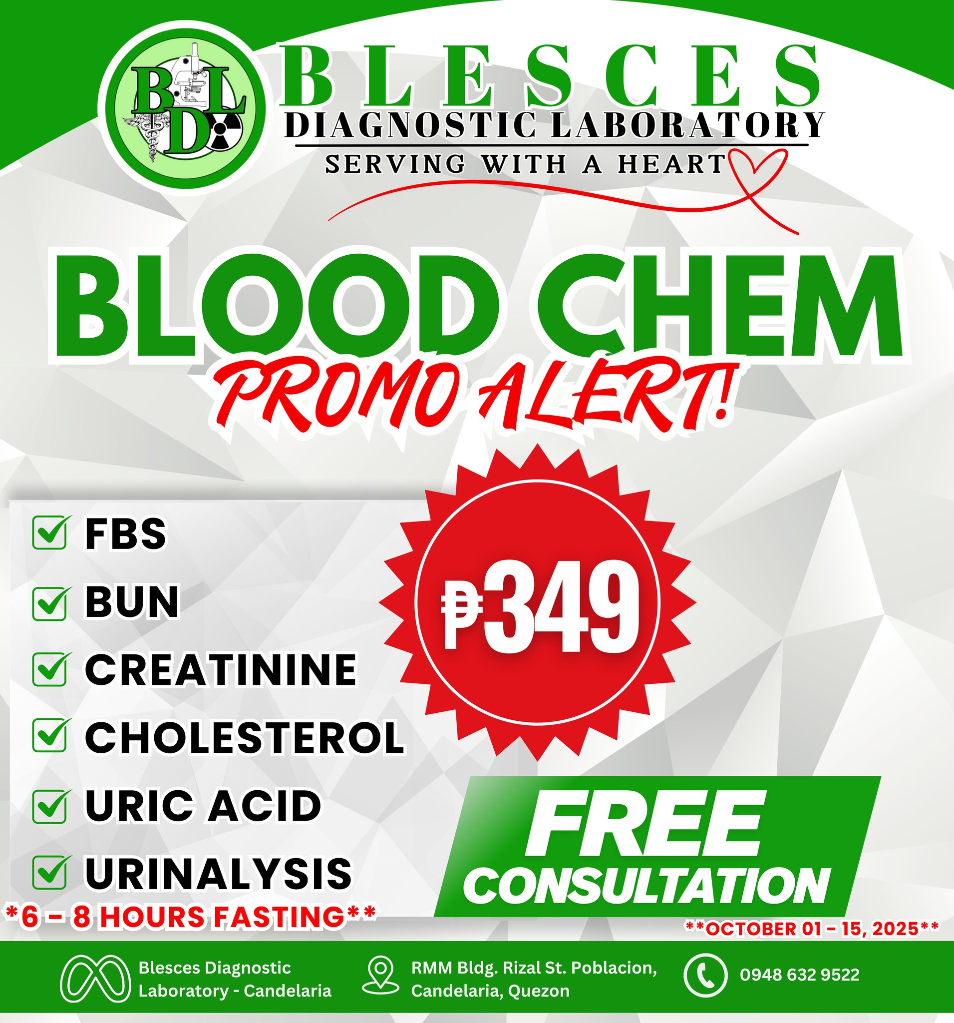 Blesces Diagnostic Laboratory Candelaria Branch