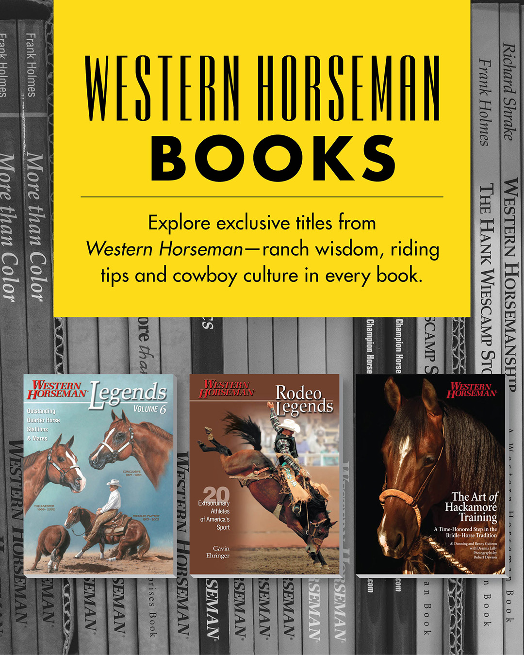 Western - From training tips to ranch wisdom, Western Horseman books ...