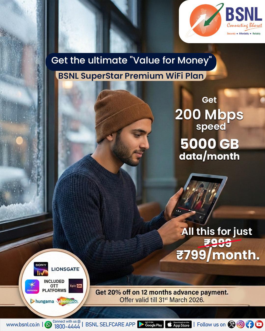 BSNL India - The Smarter Way to Stay Connected in 2026 is... | Facebook