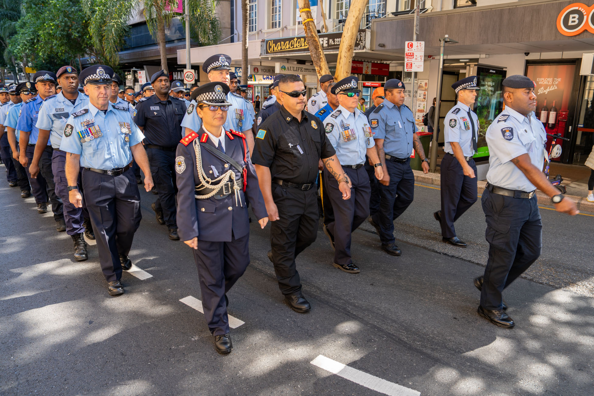 Australian - Remembering fallen friends and colleagues 💙 Pacific police ...