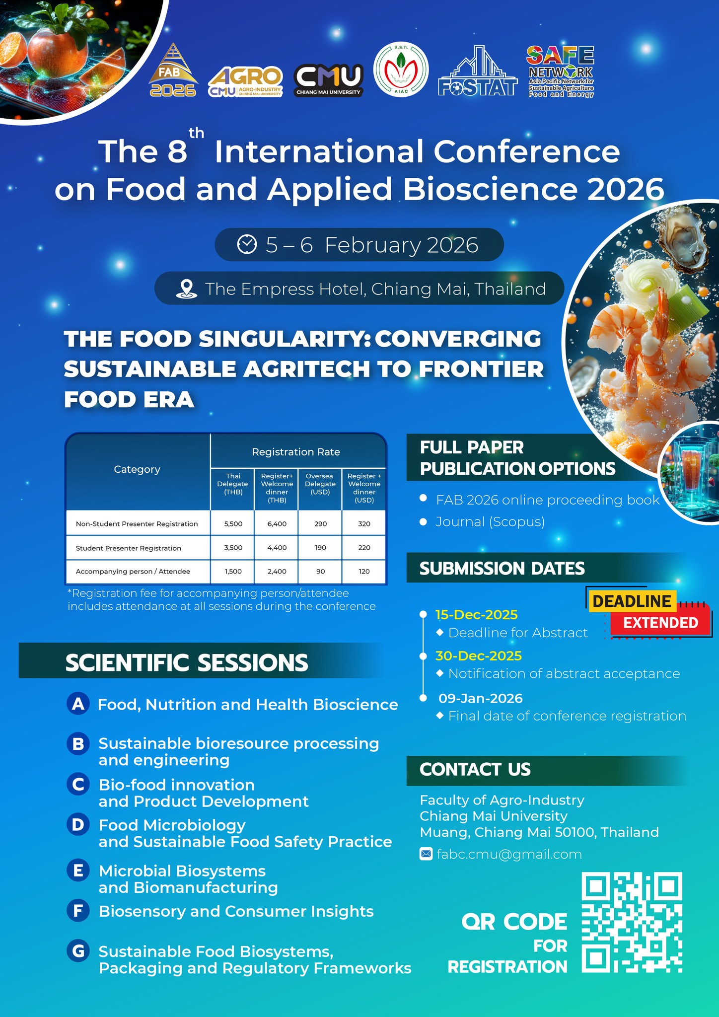 The 8th International Conference on Food and Applied Bioscience (FAB ...