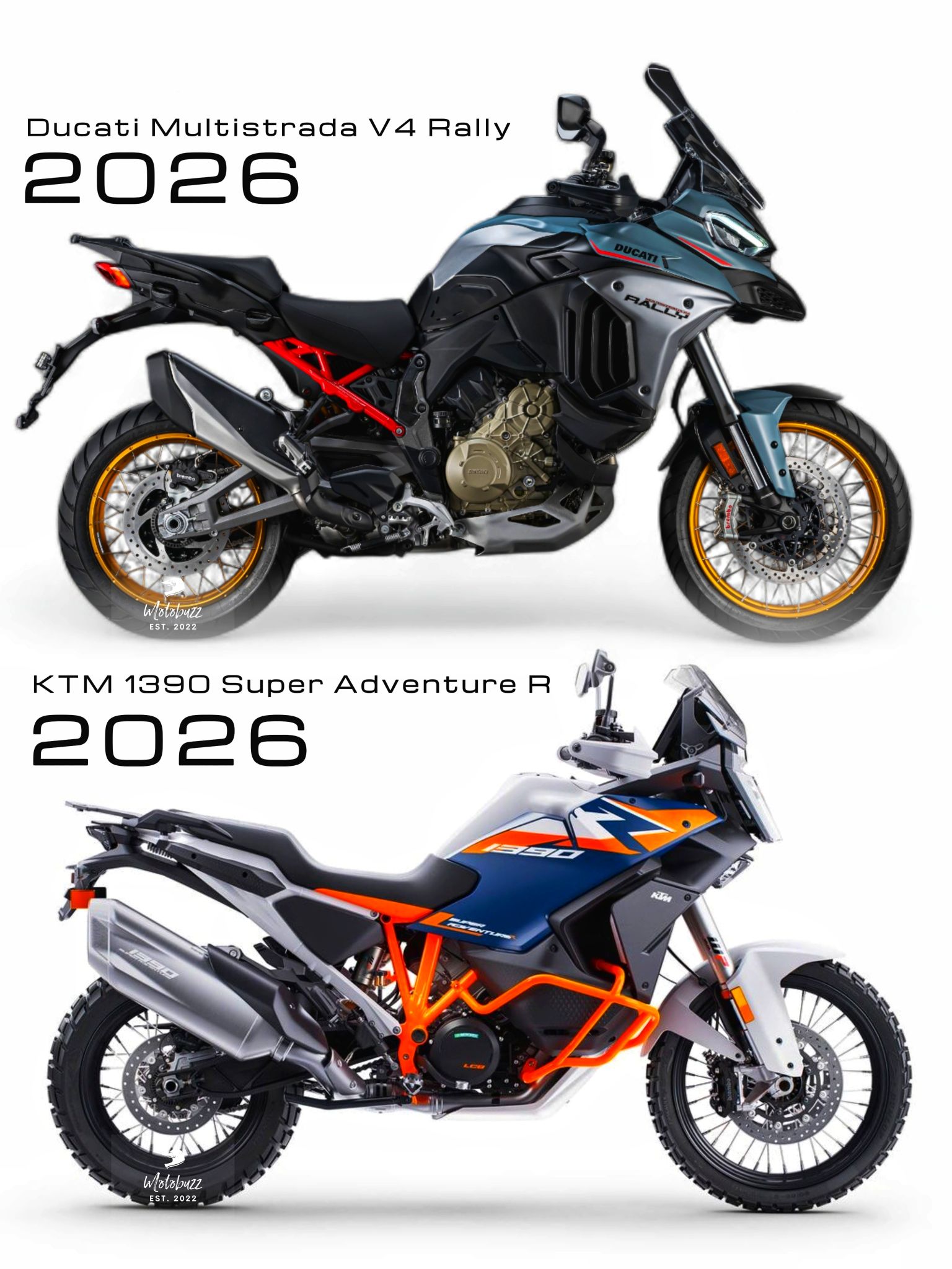 Moto - Power-Hungry Hardcore ADV 2026 Two extreme adventure machines ...