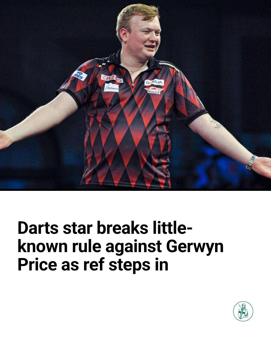 Express - Referee Kirk Bevans was forced to intervene | Facebook
