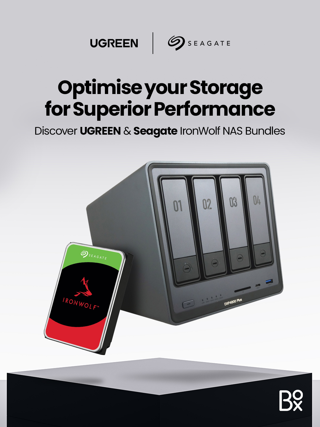 Box.co.uk - UGREEN NAS meets Seagate IronWolf — the perfect pairing of ...