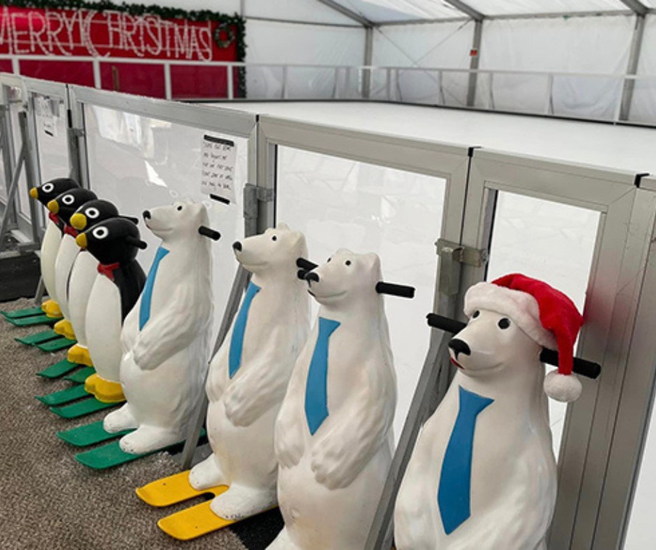 The North Bend Ice Skating Rink polar bears & penguins are reporting ...