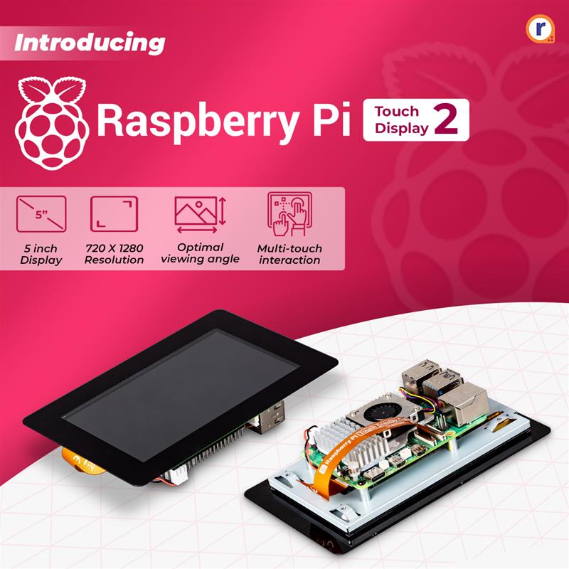 Robu.in - 🚀 Introducing the Raspberry Pi Touch Display 2 – High ...