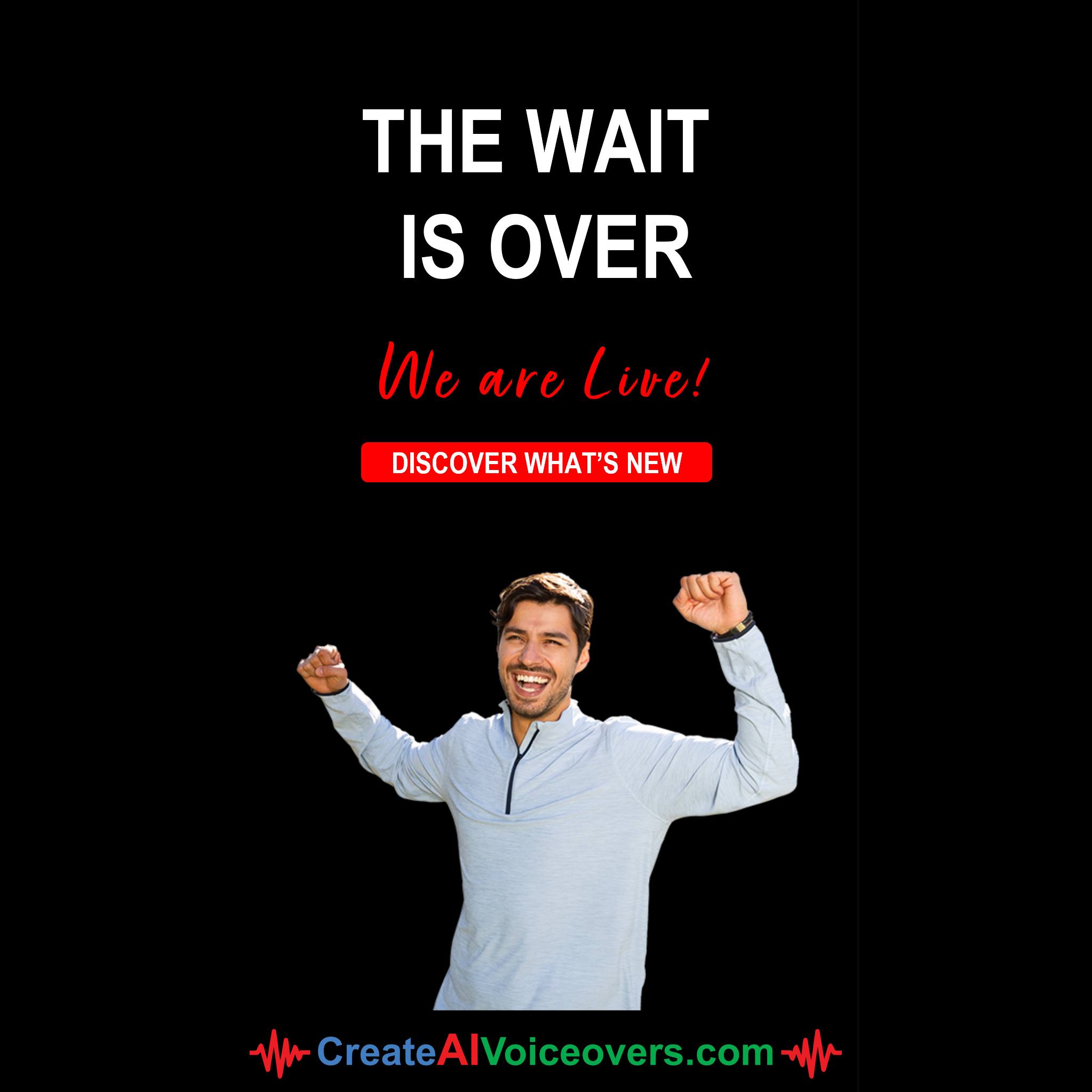 The wait is over – text-to-speech... - Create Ai voiceovers | Facebook