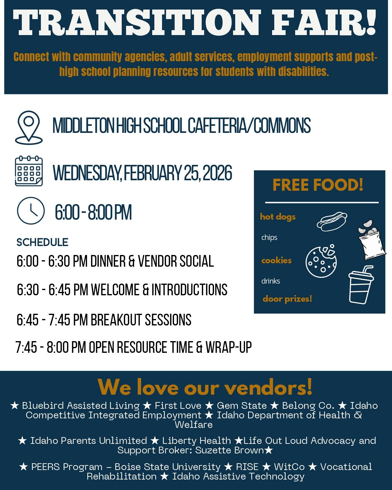 Middleton - ⏰ Reminder: Transition Fair is Coming Up! ⏰ The Middleton ...
