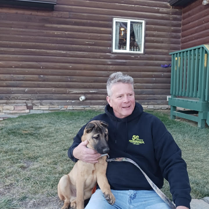Red - Creed - Adopted - His name is now Grit and he is being trained ...