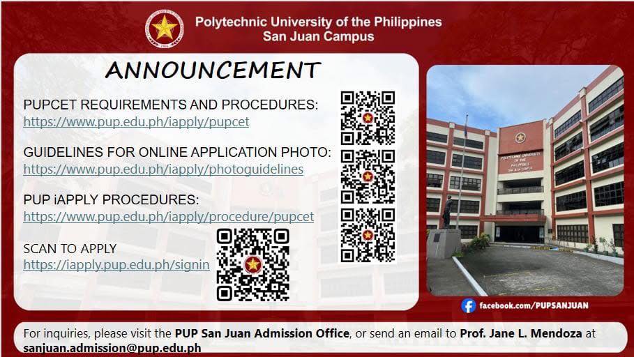 PUP San Juan Campus... - PUP San Juan Campus 'official'