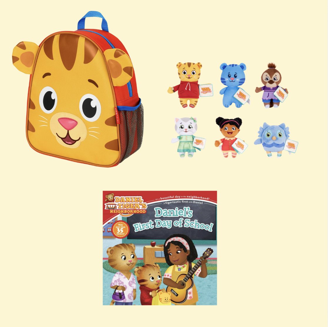 daniel tiger mini backpack Skip Hop x Toddler Backpack, Preschool Ages 1-4, Trolley Friends : Clothing, Shoes & Jewelry The colorful character artwork and show logo patch add a themed look to this bookbag Daniel Tiger's Neighborhood back-to-school giveaway