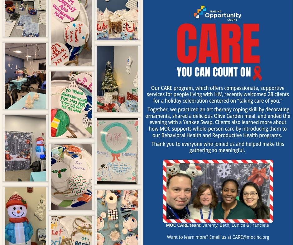 Making - The holiday cheer is in full swing! 🎄 Our CARE team recently ...