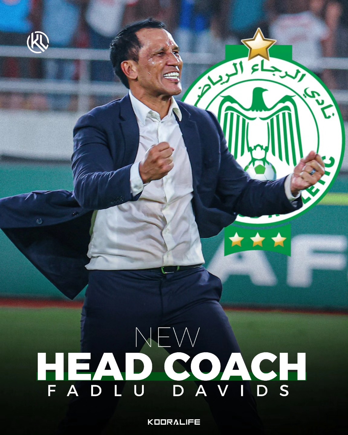 Kooralife - 🟢⚪ Official: Raja Casablanca appoint Fadlu... | Facebook