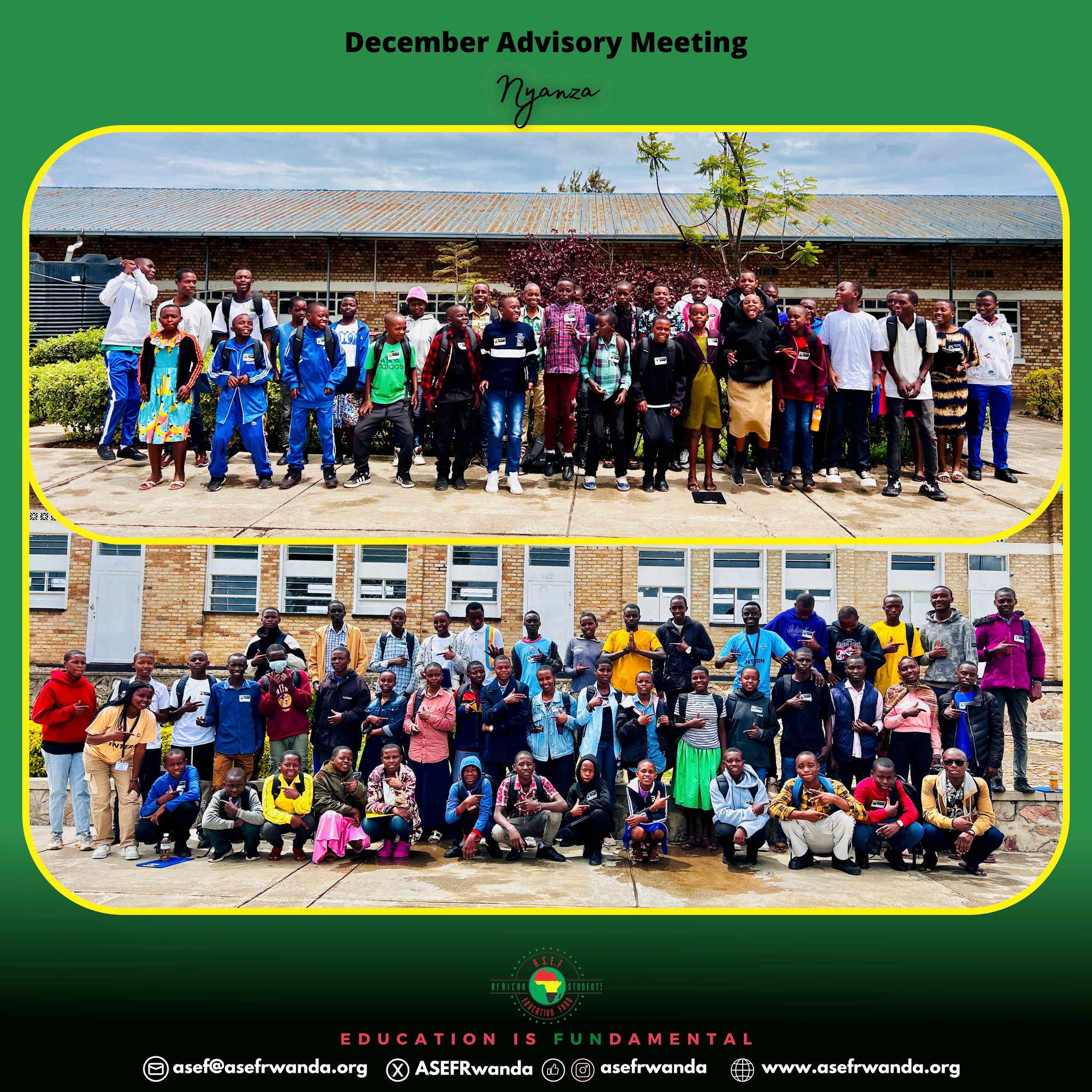 African Students' Education Fund - ASEF | Kigali