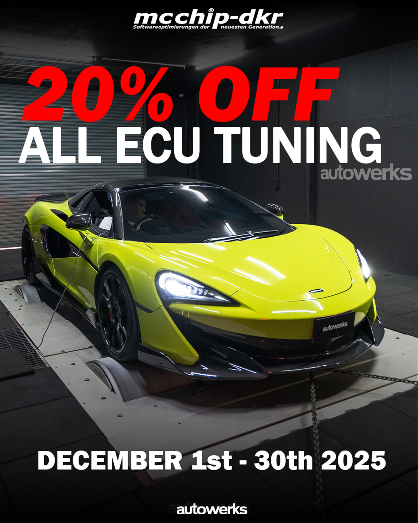 #McchipDKRMonday's offering 20% off... - Autowerks Bangkok | Facebook