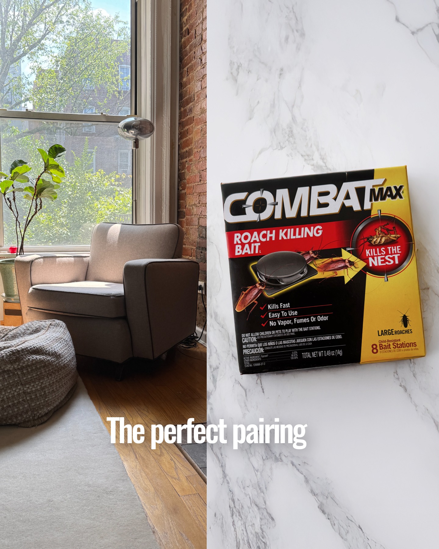 Combat Max Child-Resistant 12 Month Small Roach Killing Bait Stations (18 ct) | Delivery Near Me