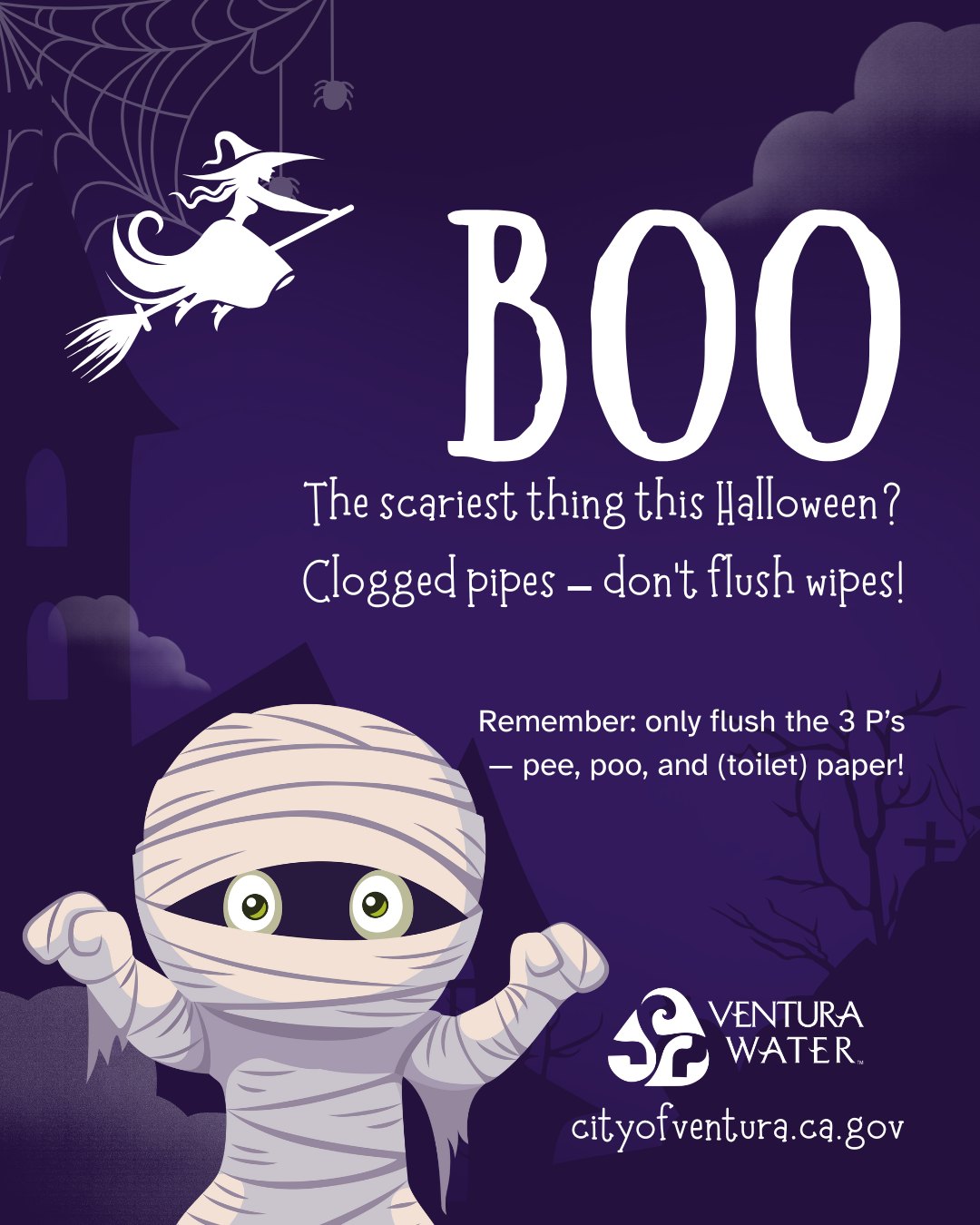 Ventura - 👻 The scariest thing in your bathroom this Halloween? Clogged ...