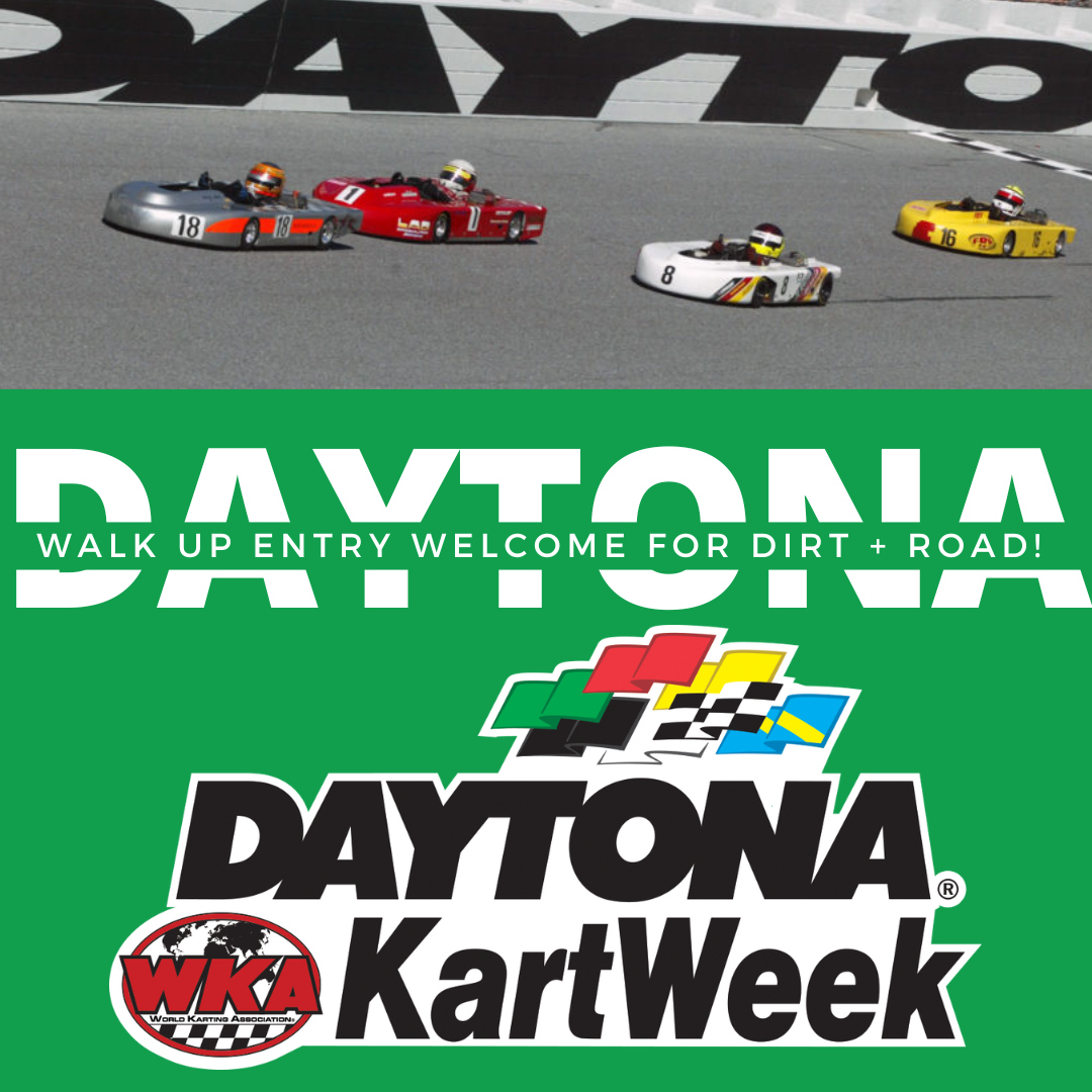 World - Come race WKA's Daytona KartWeek 2025! 🏁 📣 Registration is ...