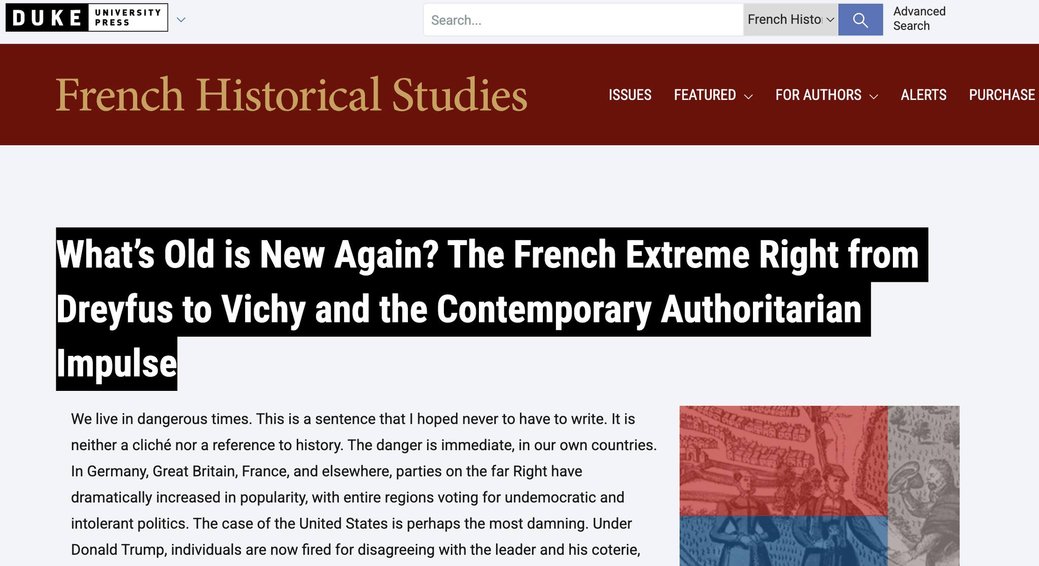 Society for French Historical Studies