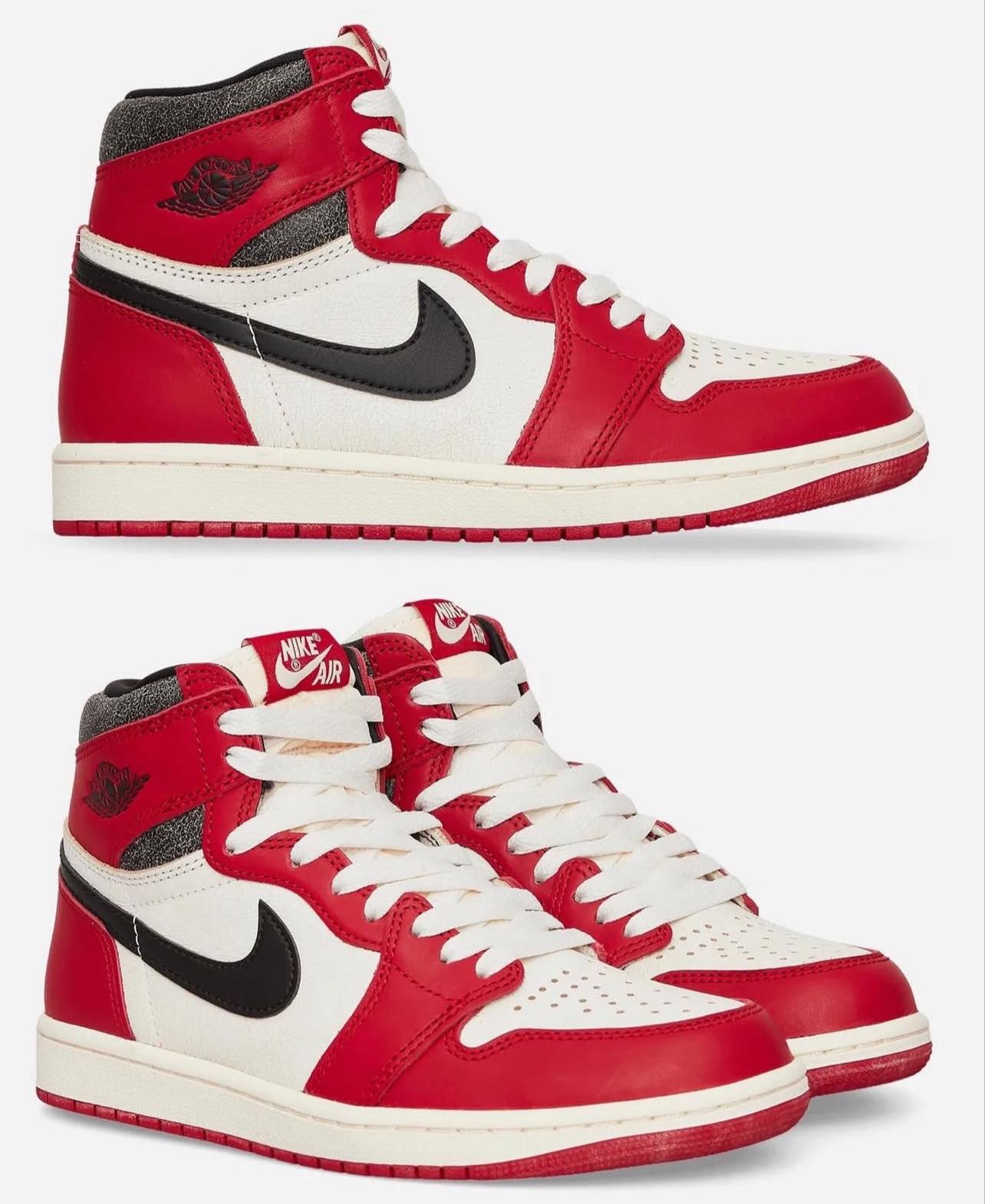 3 years ago today, the Air Jordan 1 High OG “Lost & Found” released