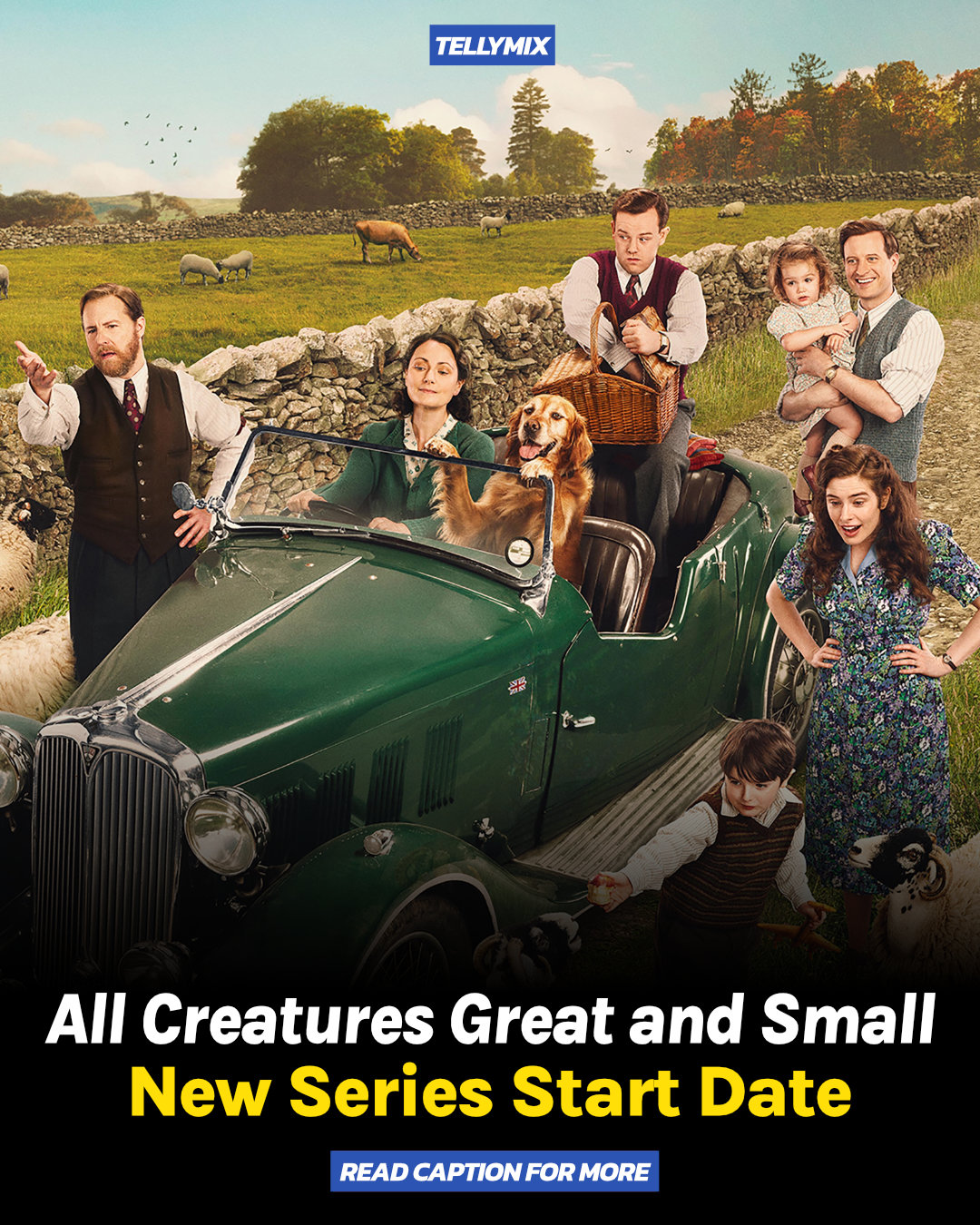 TellyMix - NEW! 🚨 All Creatures Great and Small returns to Channel 5 on ...