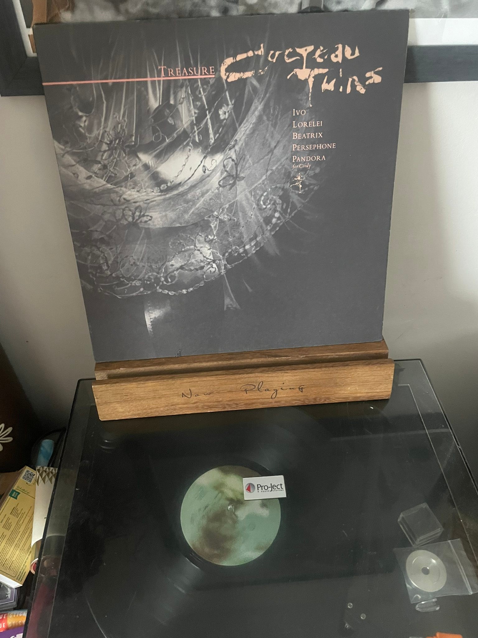 Cocteau Twins' Treasure 1984 UK vinyl album