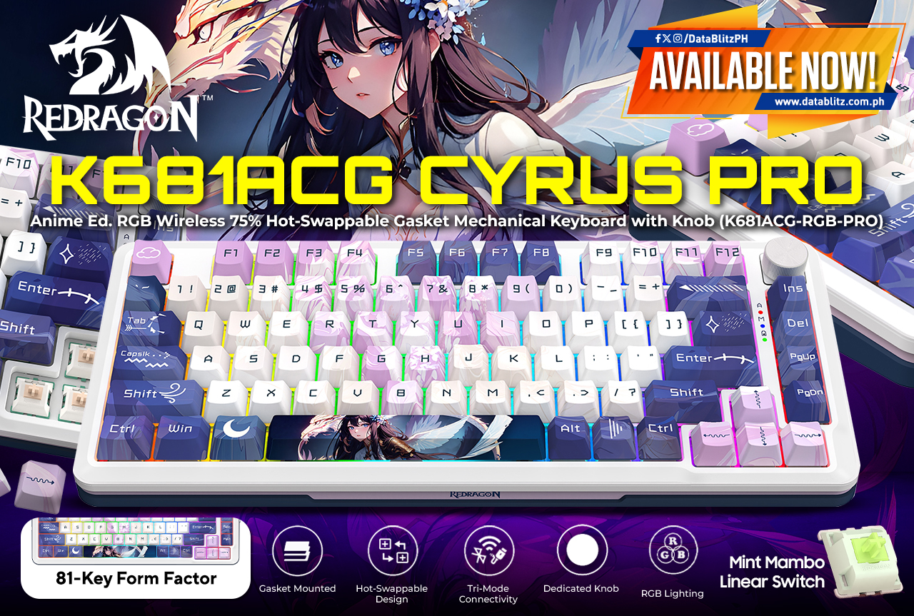 DataBlitz - 𝐆𝐀𝐌𝐄𝐑𝐒’ 𝐆𝐄𝐀𝐑 𝐖𝐈𝐓𝐇 𝐂𝐑𝐄𝐀𝐓𝐈𝐕𝐄 𝐄𝐍𝐄𝐑𝐆𝐘! 💥🎯 Redragon K681ACG ...