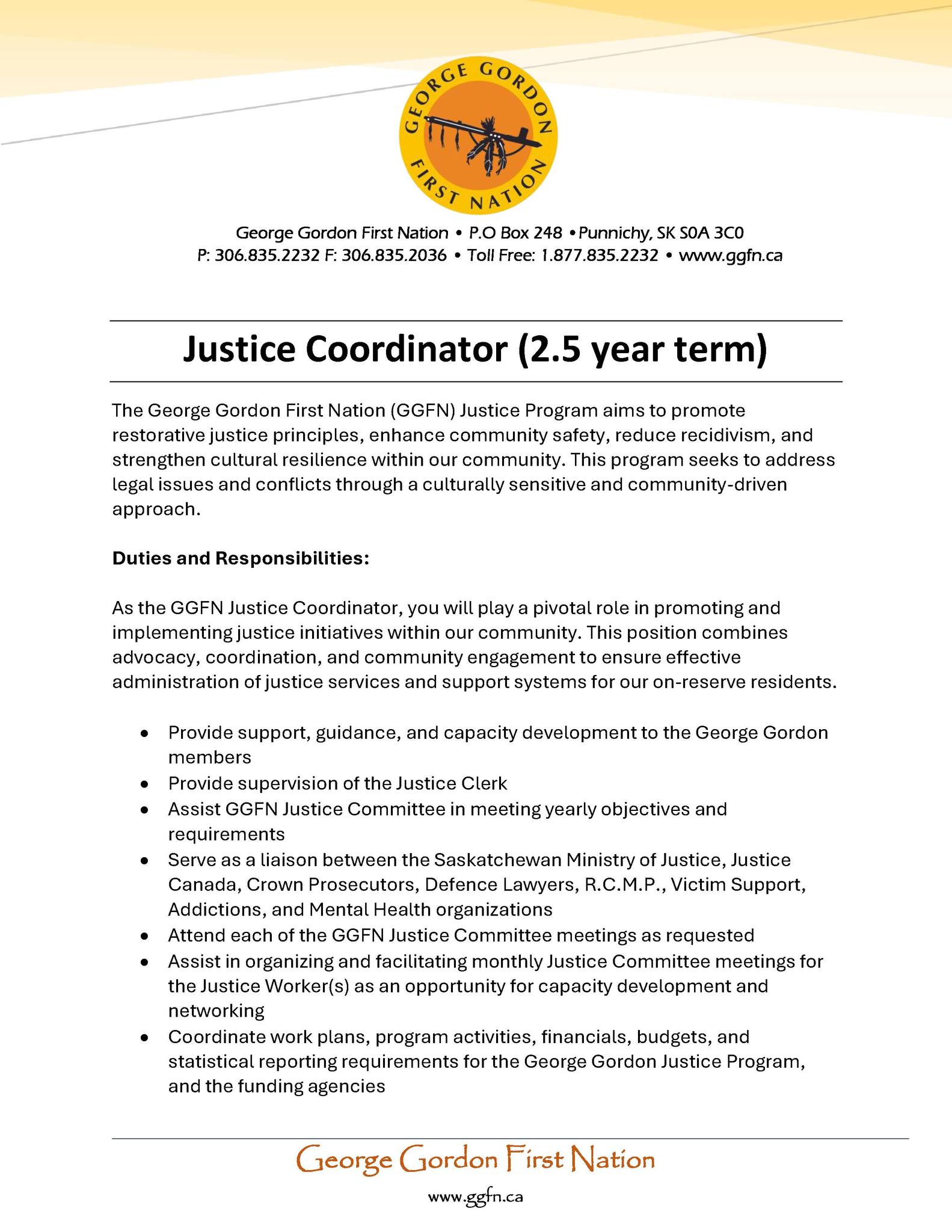 Employment Opportunity... - First Nations Employment Centre | Facebook
