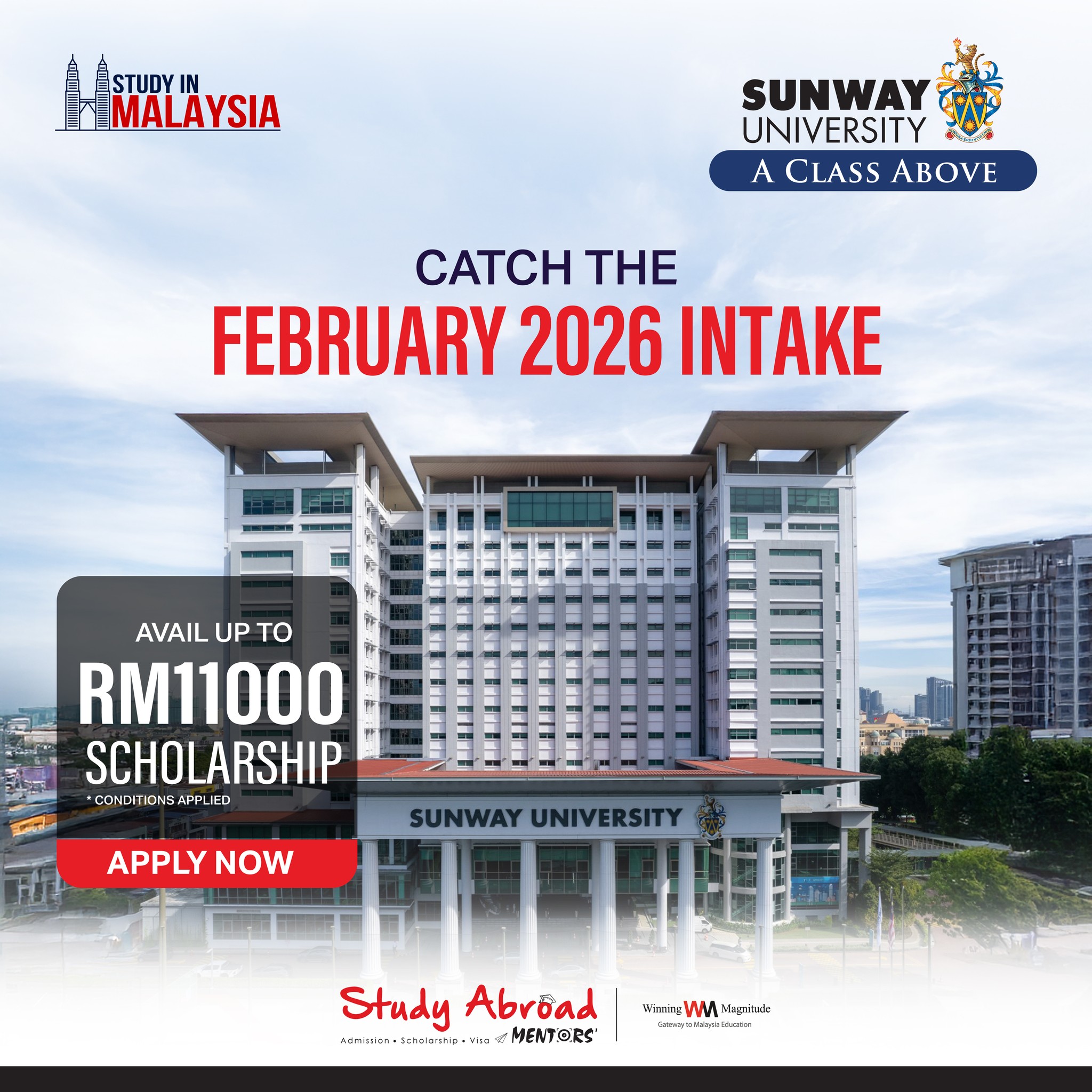 The February 2026 Intake is still... - Mentors' Study Abroad | Facebook
